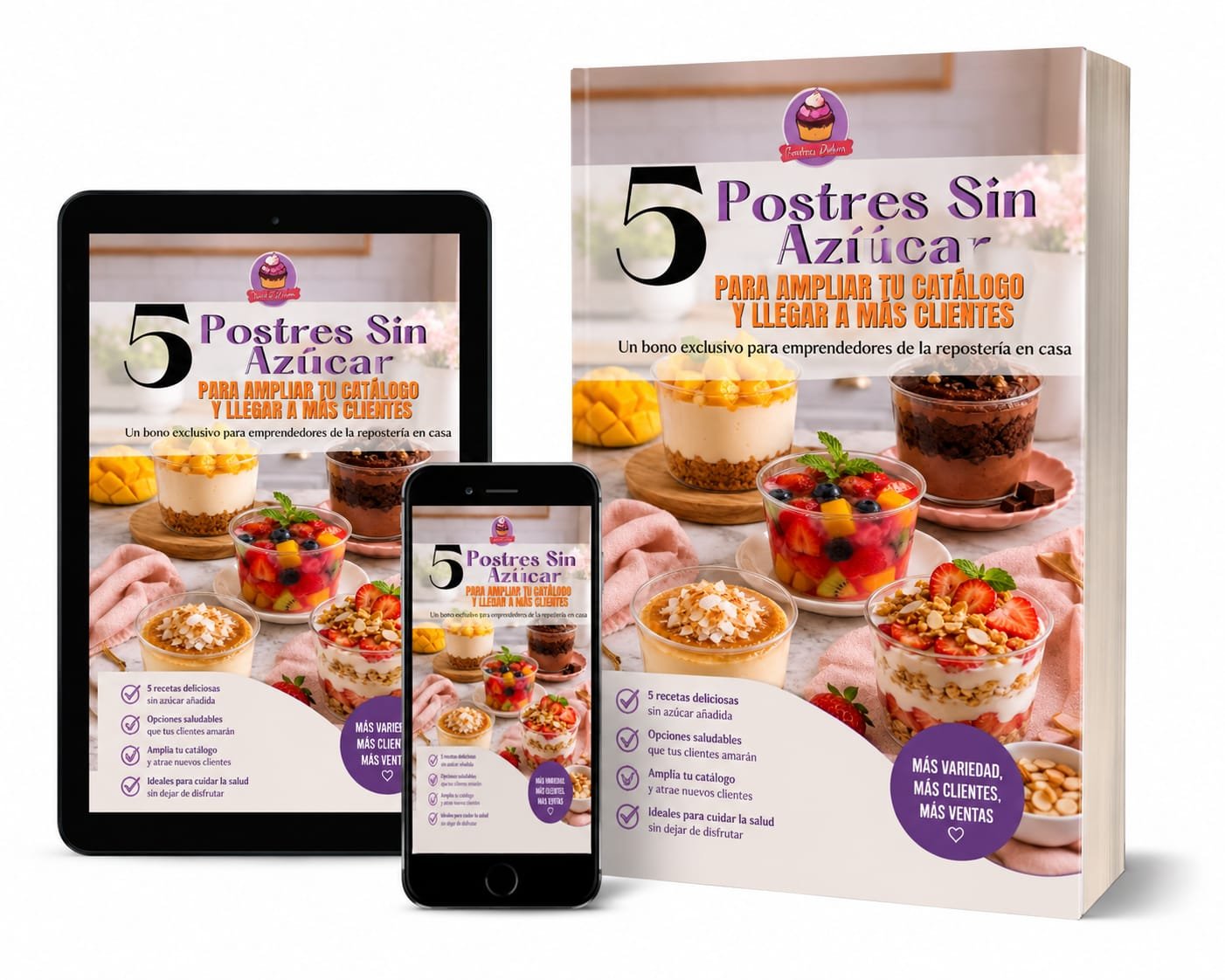 Libro digital 5 Postres Sin Azúcar